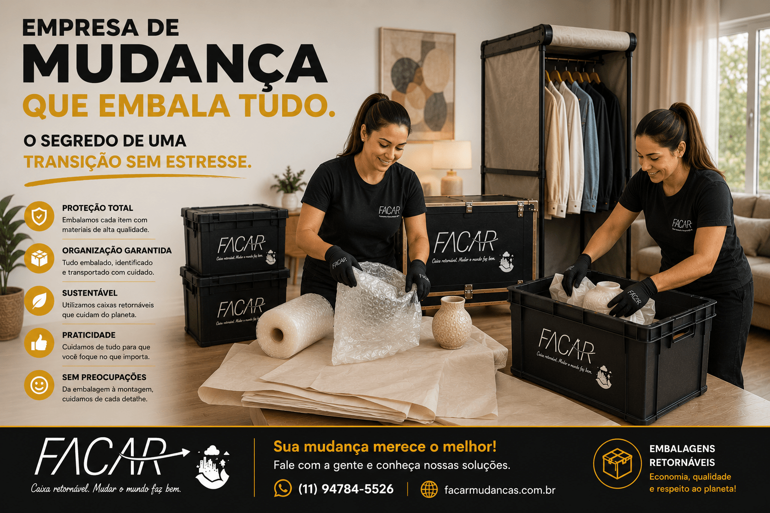 Como contratar uma empresa de mudança com segurança