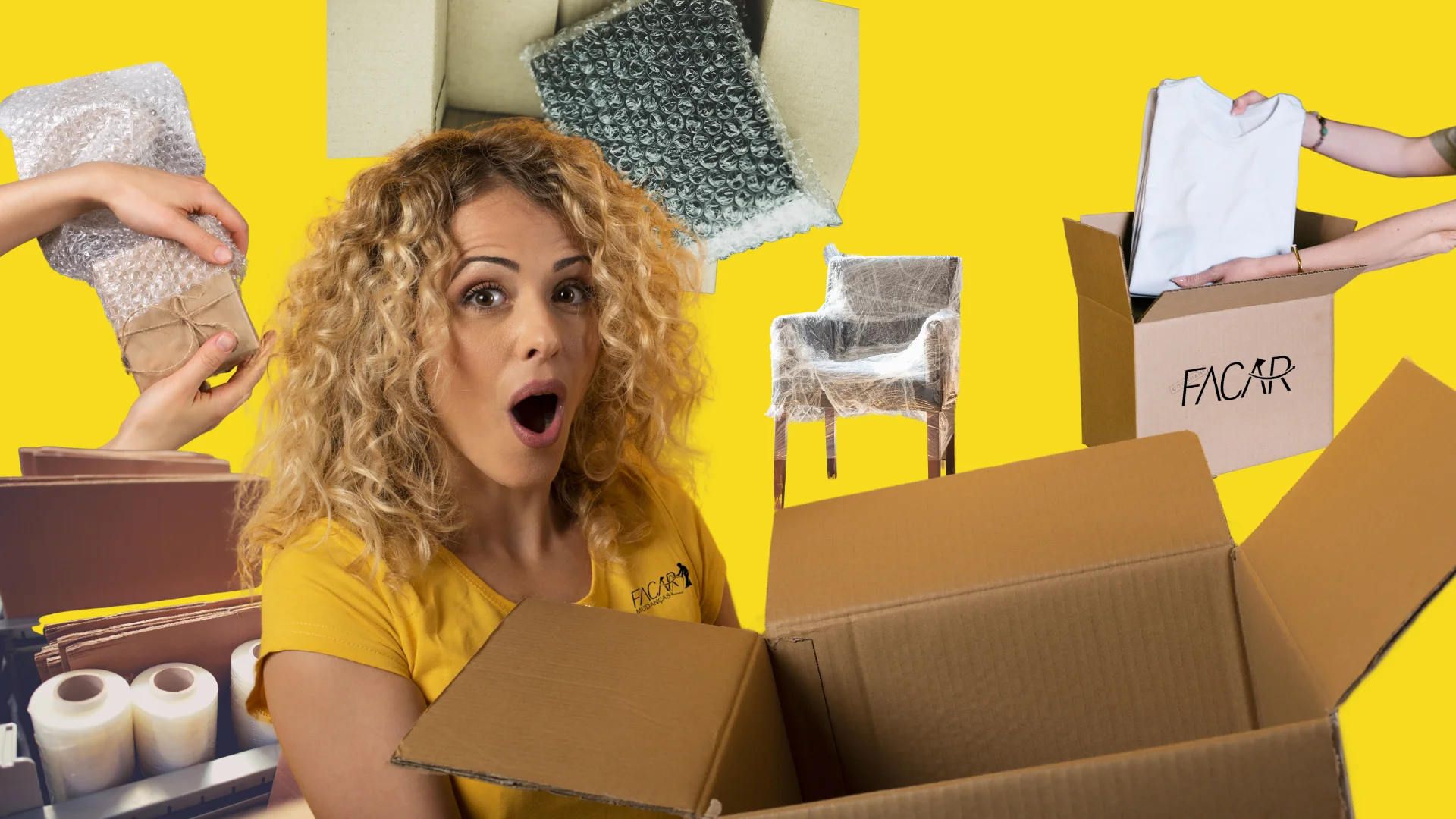 Embalagens para Mudança Personalizada e Sem Preocupações!