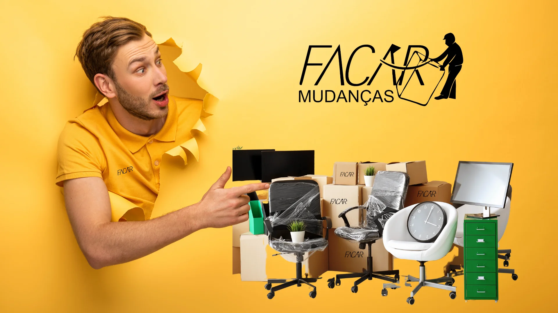 Facar Mudanças: A 1ª em Mudança Corporativa Empresarial