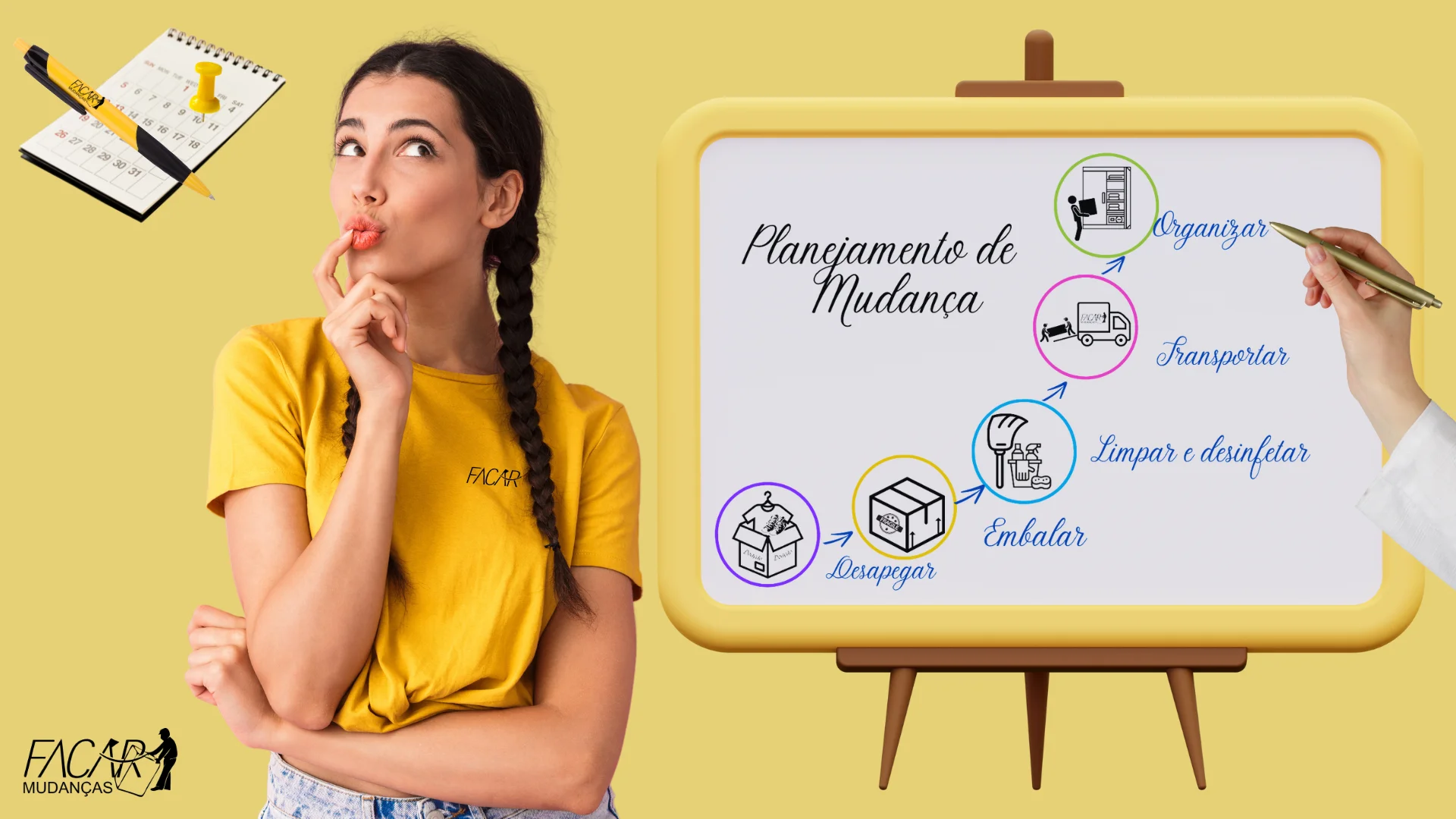 Mudança Planejada e sem Estresse: Facar Mudanças - 5 dicas!